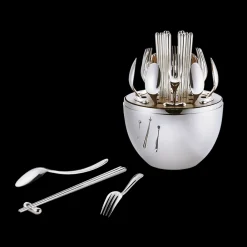 Christofle Silver-Plated 24-Piece Flatware Set