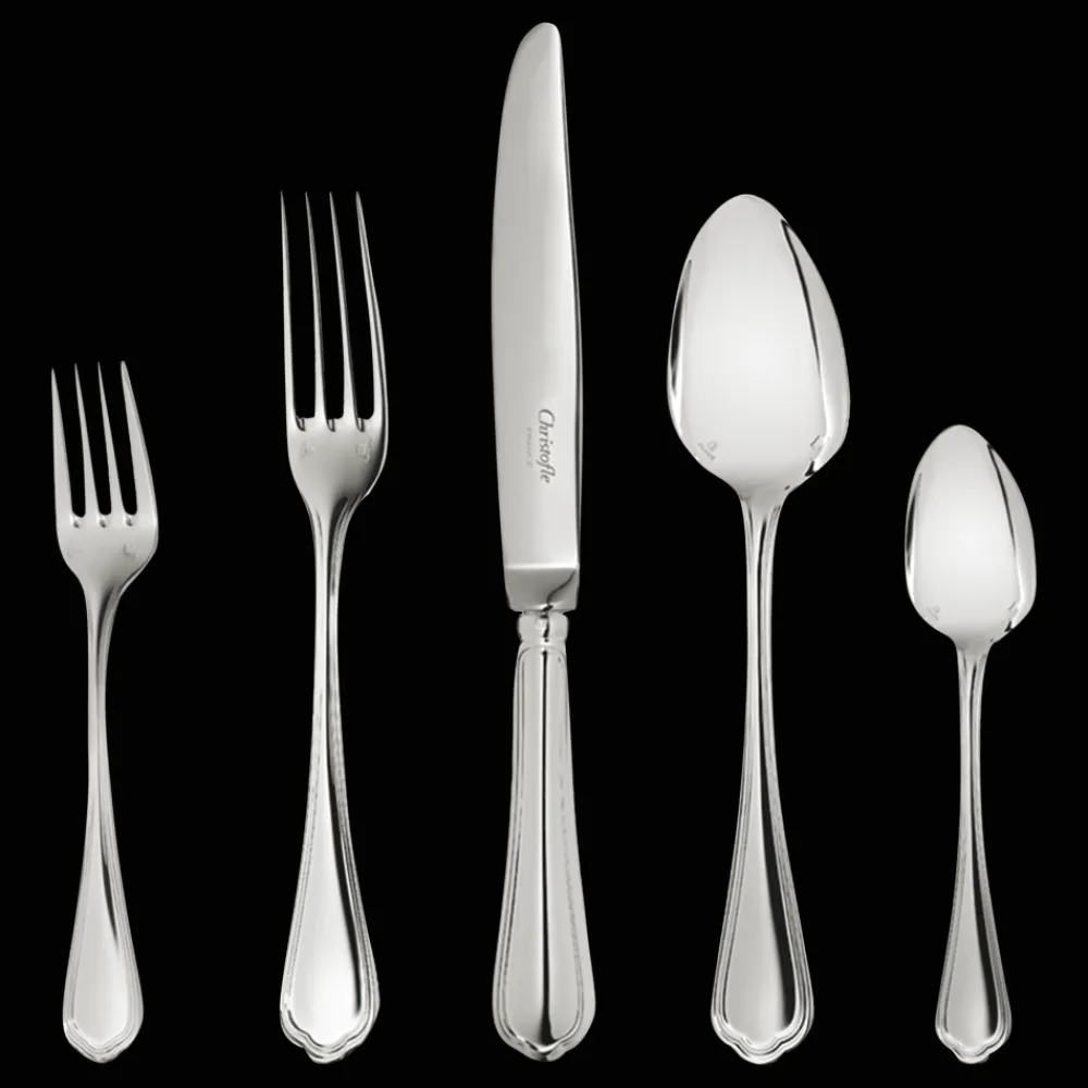 Christofle Silver-Plated 5-Piece Place Setting
