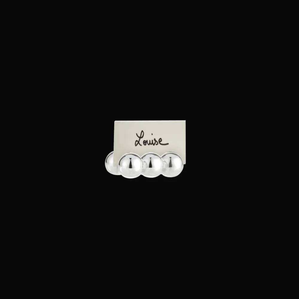 Christofle Silver-Plated Place Card Holder Set