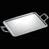 Christofle Silver-Plated Rectangular Serving Tray with Handles