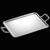 Christofle Silver-Plated Rectangular Serving Tray with Handles - 19 x 15"