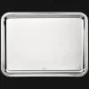 Christofle Silver-Plated Rectangular Tray 17 x 12 in