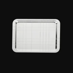 Christofle Silver-Plated Rectangular Tray - 8 x 12 in