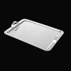Christofle Silver-Plated Rectangular Tray - 18 x 13 in