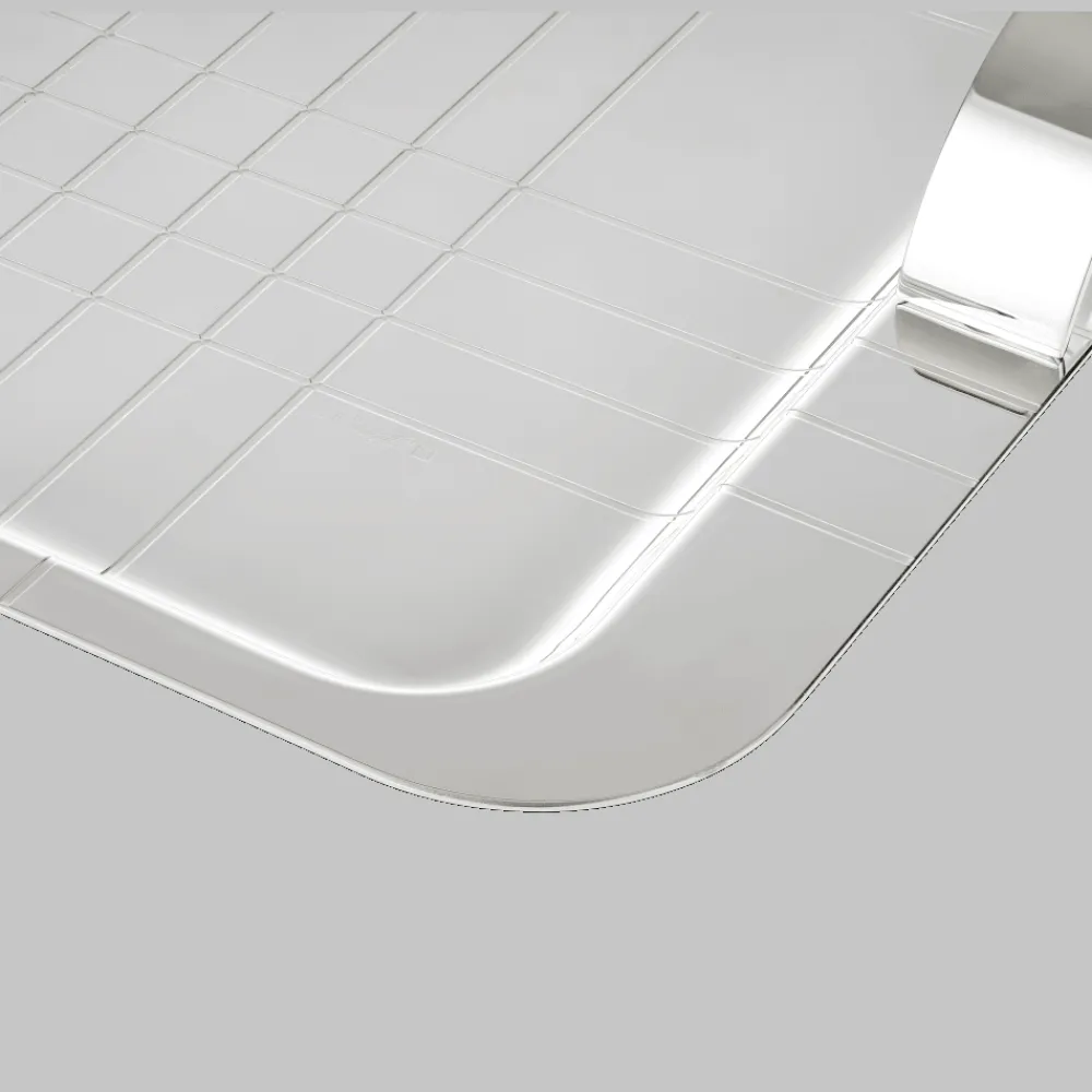 Christofle Silver-Plated Rectangular Tray - 18 x 13 in