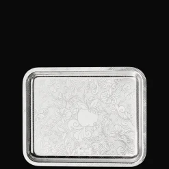 Christofle Silver-Plated Rectangular Tray 8 x 6 in
