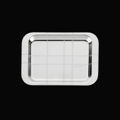 Christofle Silver-Plated Rectangular Tray - 4 x 6 in