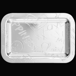 Christofle Silver-Plated Rectangular Tray - 4 x 6 in
