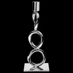 Christofle Silver-Plated 3-Ring Candelabra
