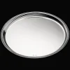 Christofle Silver-Plated Round Tray 15 in