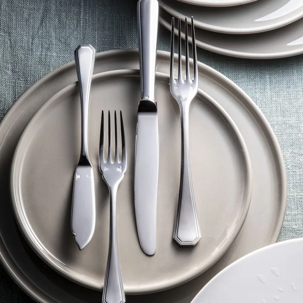 Christofle Silver-Plated Salad Serving Fork