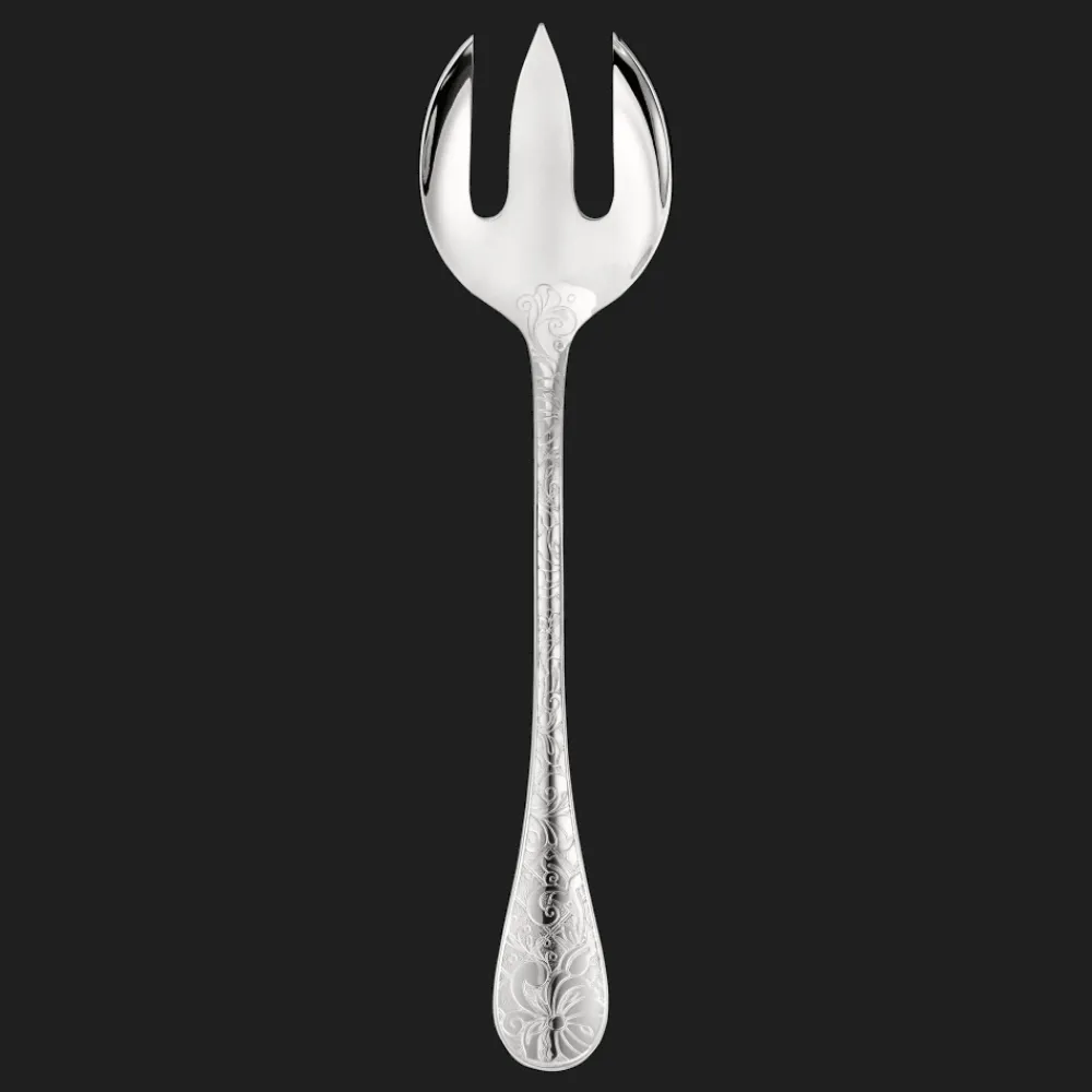 Christofle Silver-Plated Salad Serving Fork