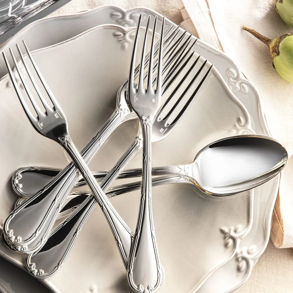 Christofle Silver-Plated Salad Serving Fork