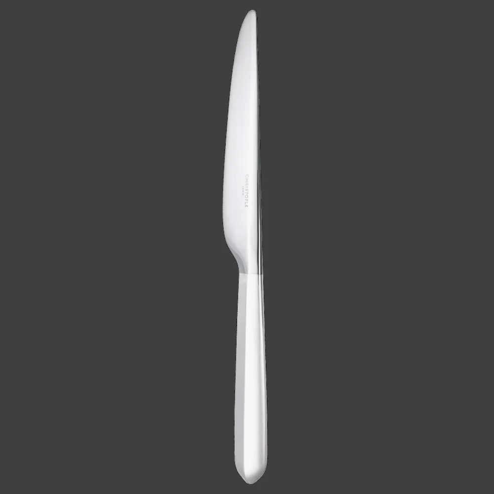 Christofle Silver-Plated Serrated Dinner Knife