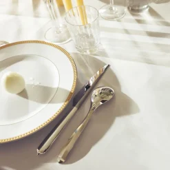 Christofle Silver-Plated Serrated Dinner Knife