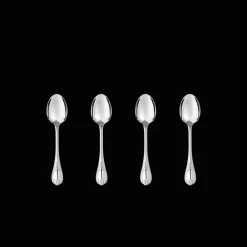 Christofle Silver plated Set of 4 espresso spoons