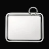 Christofle Silver-Plated Single-Handle Tray 8 x 6 in