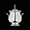 Christofle Silver-Plated Sugar Bowl with Lid