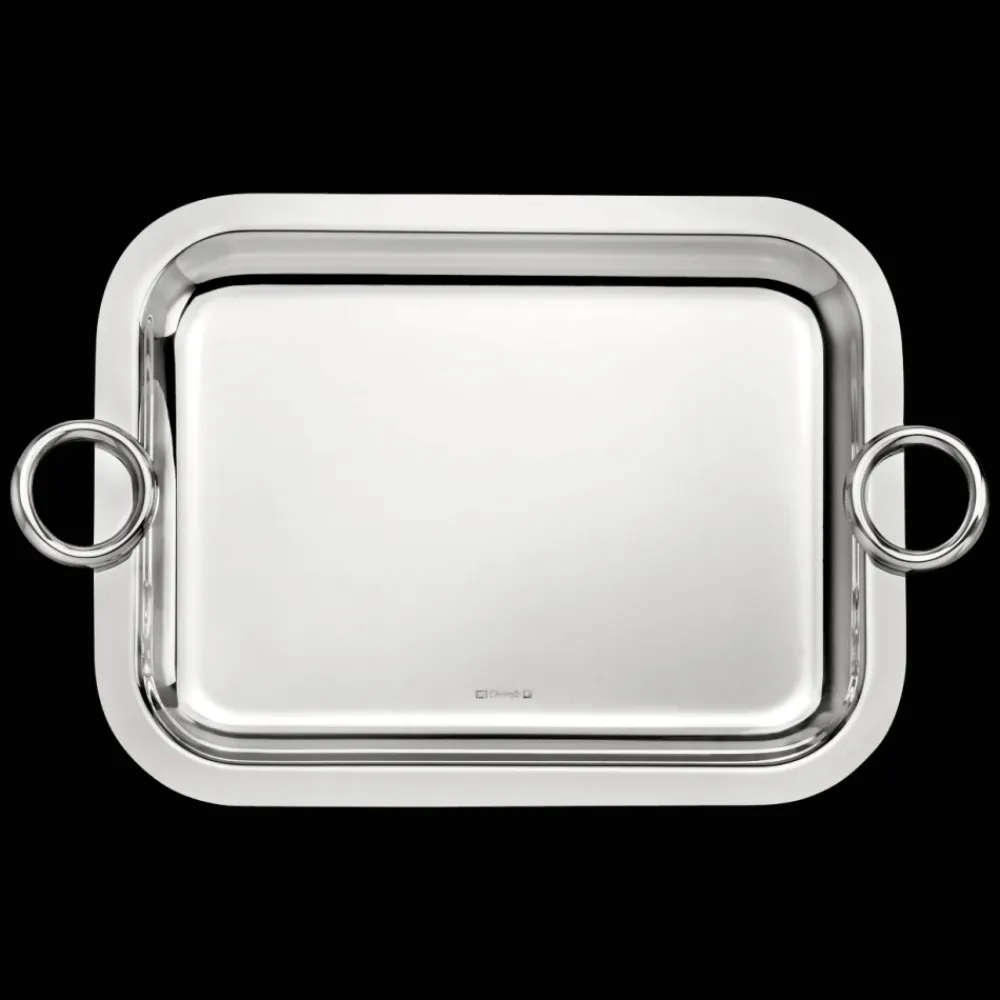 Christofle Silver-Plated Tray 10 x 8 in