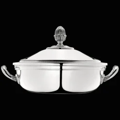 Christofle Silver-Plated Vegetable Dish with Lid