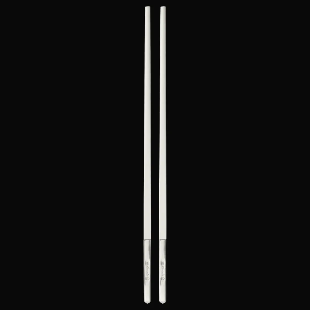 Christofle Silver-Plated White Chinese Chopsticks