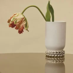Christofle Small Porcelain Vase