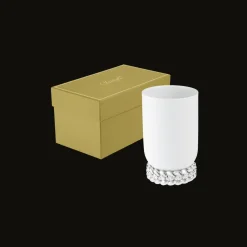 Christofle Small Porcelain Vase