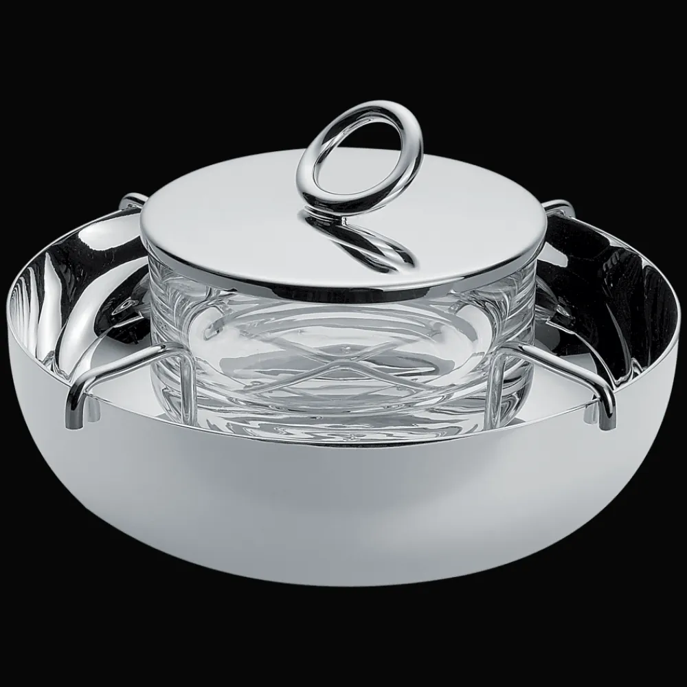 Christofle Small Silver-Plated Caviar Serving Set