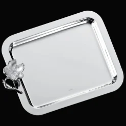 Christofle Small Silver-Plated Tray 8 x 6 in