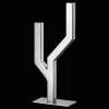 Christofle Stainless Steel Candelabra For Two Candles