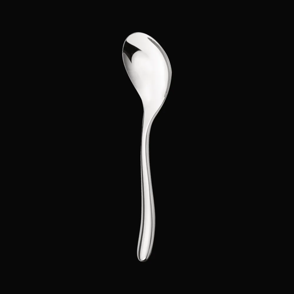 Christofle Stainless Steel Cream Soup Spoon