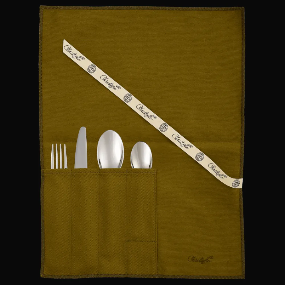 Christofle Stainless Steel Medium Individual Flatware Set