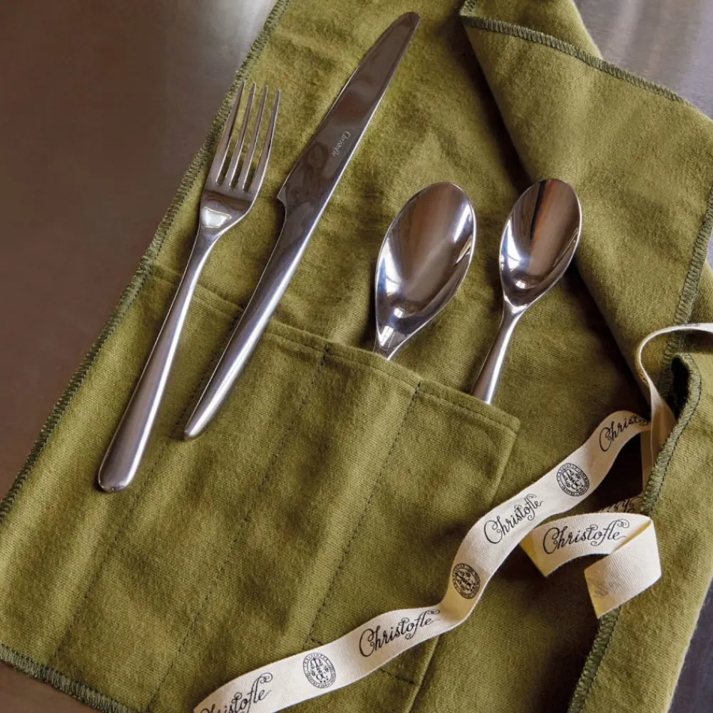 Christofle Stainless Steel Medium Individual Flatware Set