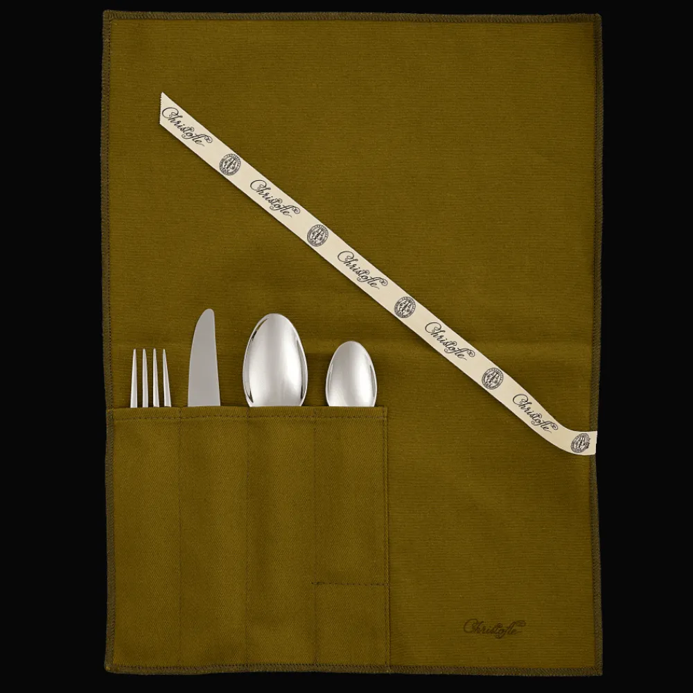 Christofle Stainless Steel Medium Individual Flatware Set