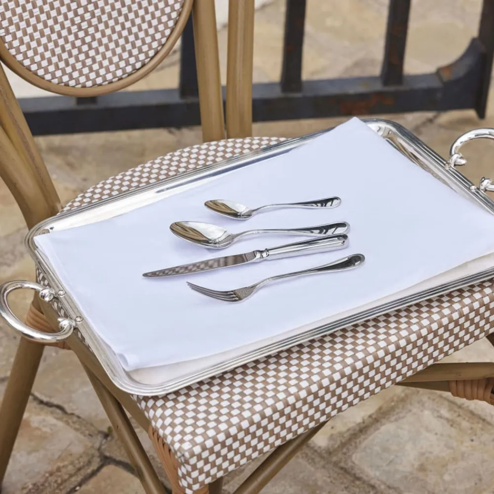 Christofle Stainless Steel Medium Individual Flatware Set