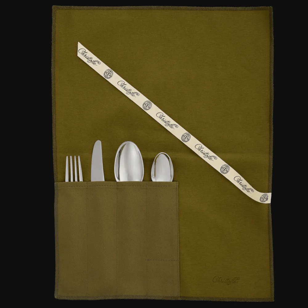 Christofle Stainless Steel Medium Individual Flatware Set