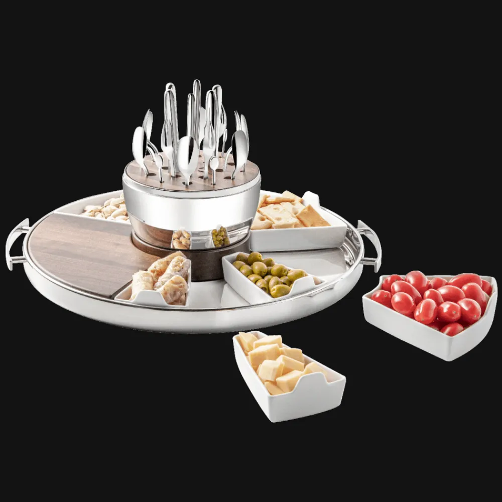 Christofle Stainless Steel MOOD Party Tray