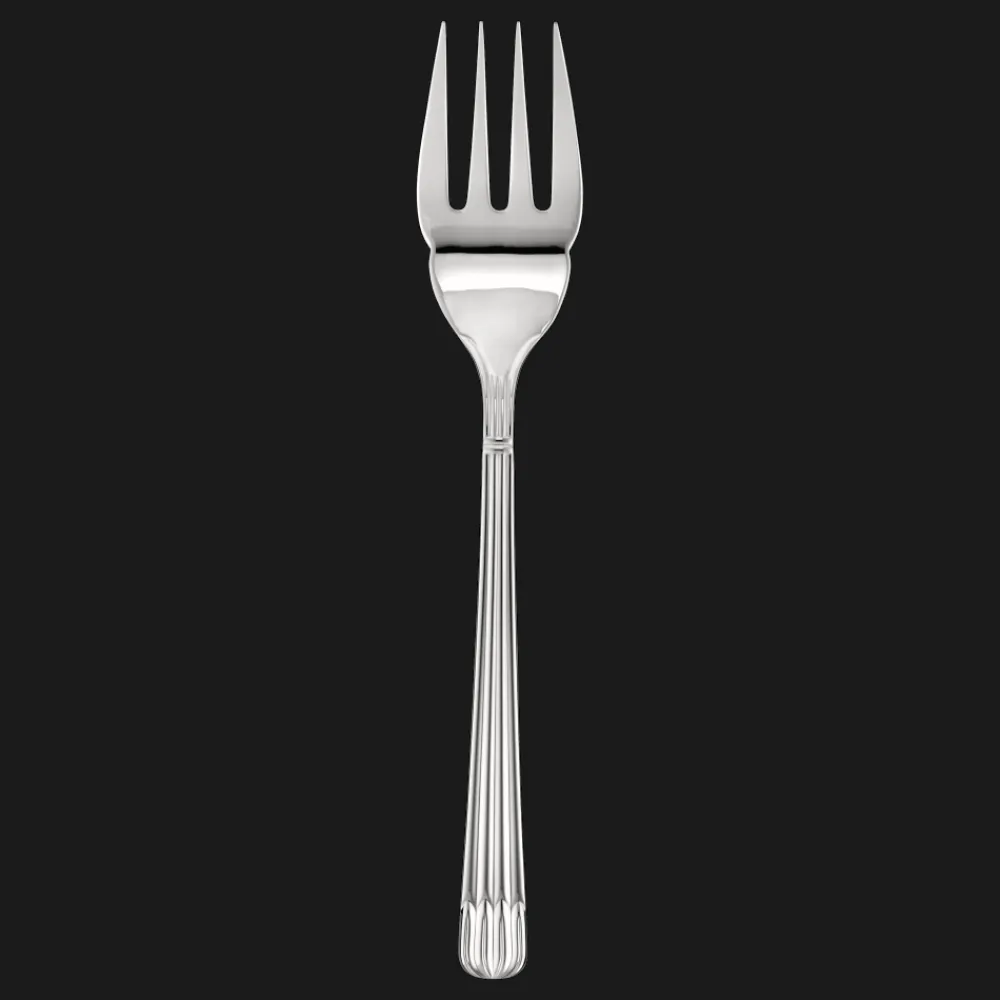 Christofle Stainless Steel Serving Fork