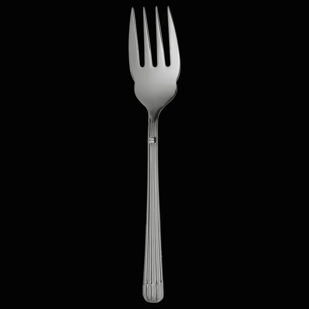 Christofle Stainless Steel Serving Fork
