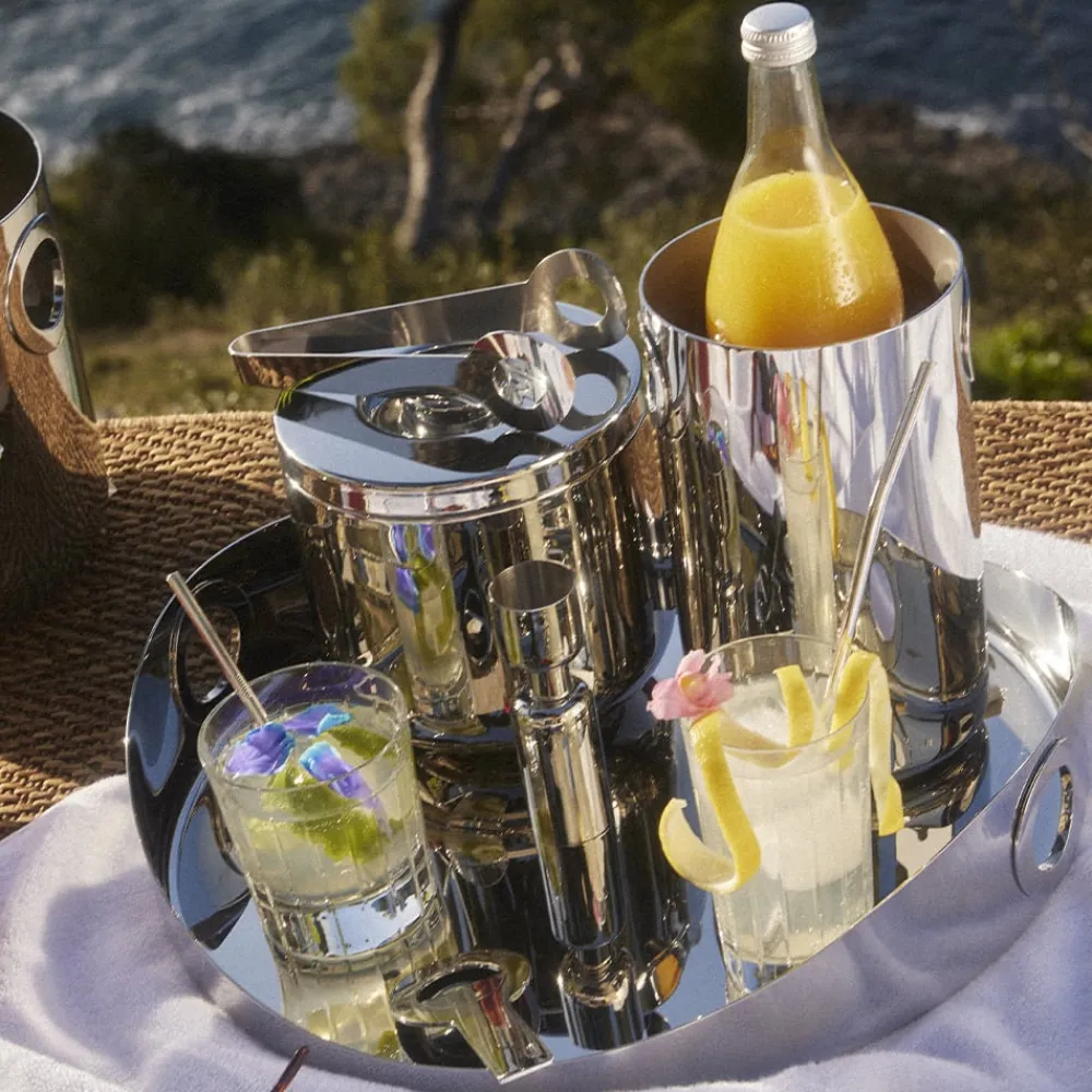Christofle Stainless Steel Wine Bucket