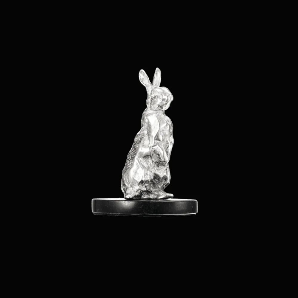 Christofle Standing Rabbit in Sterling Silver - Haute Orfèvrerie