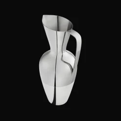 Christofle Steel Silver Base Water Pitcher