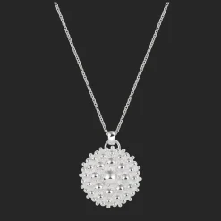 Christofle Sterling Silver Chain Pendant