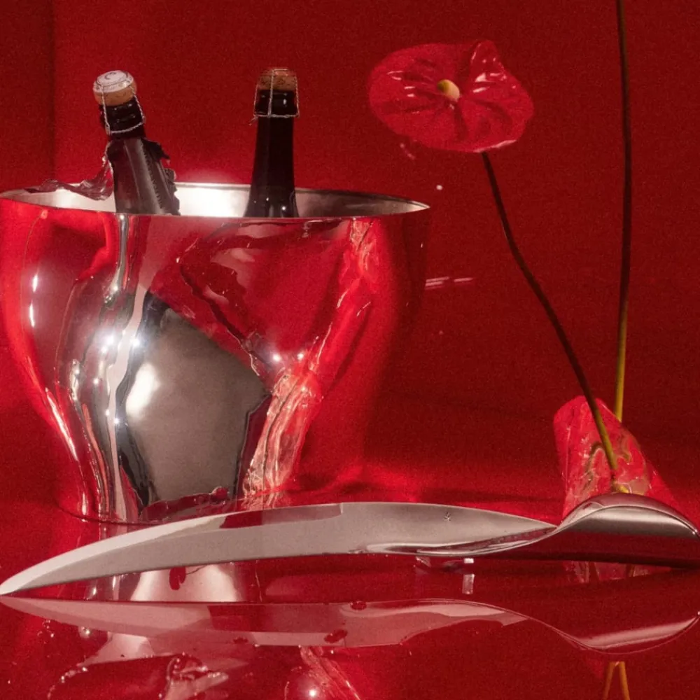 Christofle Sterling Silver Champagne Vasque - Elliott Barnes