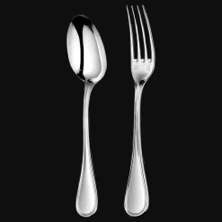 Christofle Sterling Silver Children’s Two-Piece Flatware Set