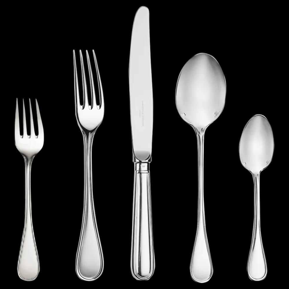 Christofle Sterling Silver Five Piece Flatware Set