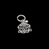 Christofle Sterling Silver Key Chain HO - Henri d'Orléans