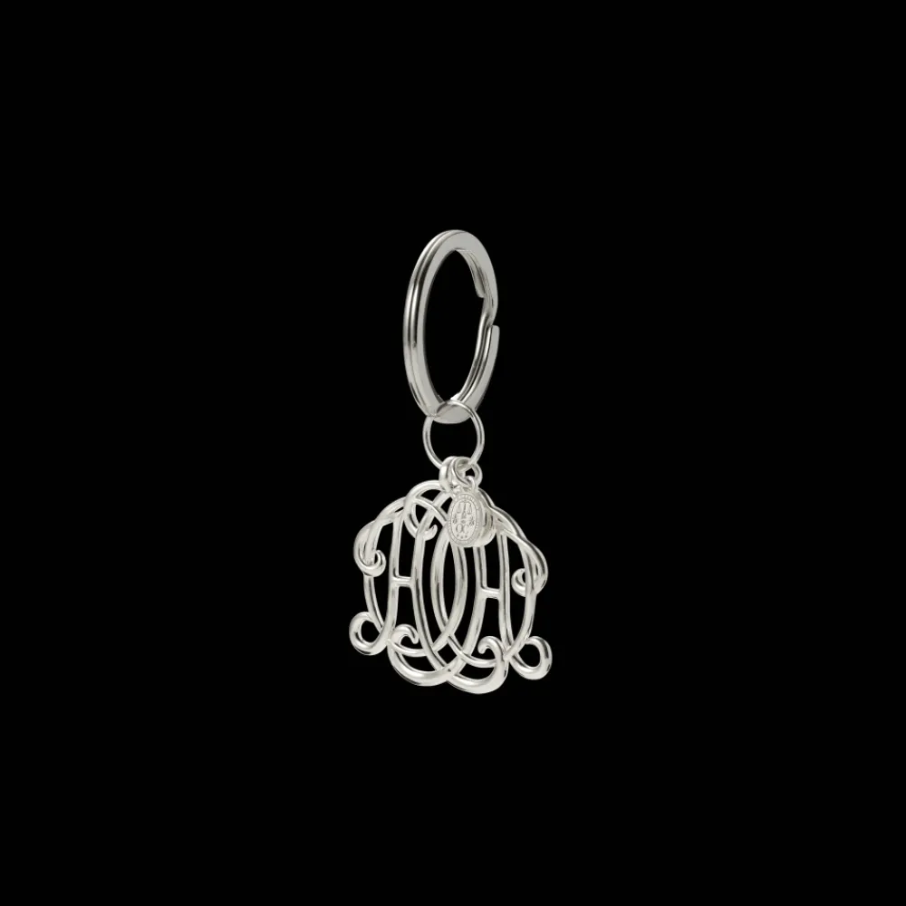 Christofle Sterling Silver Key Chain HO - Henri d'Orléans