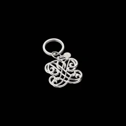 Christofle Sterling Silver Key Chain LP - Louis Philippe