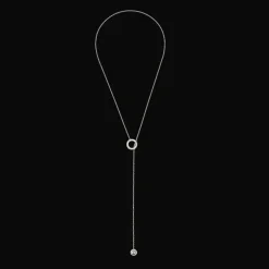 Christofle Sterling Silver Lariat Necklace